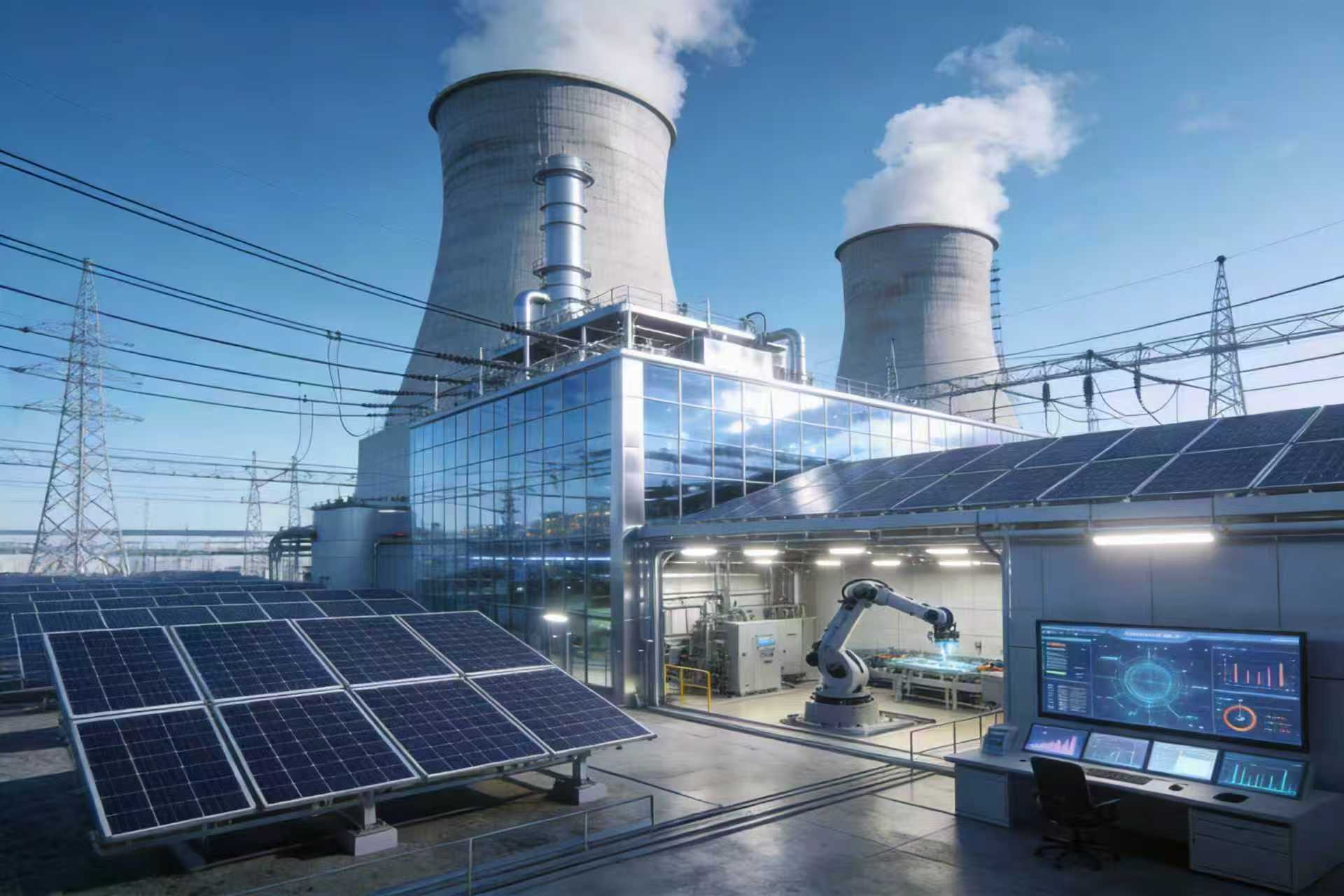 智慧电厂AI监控平台