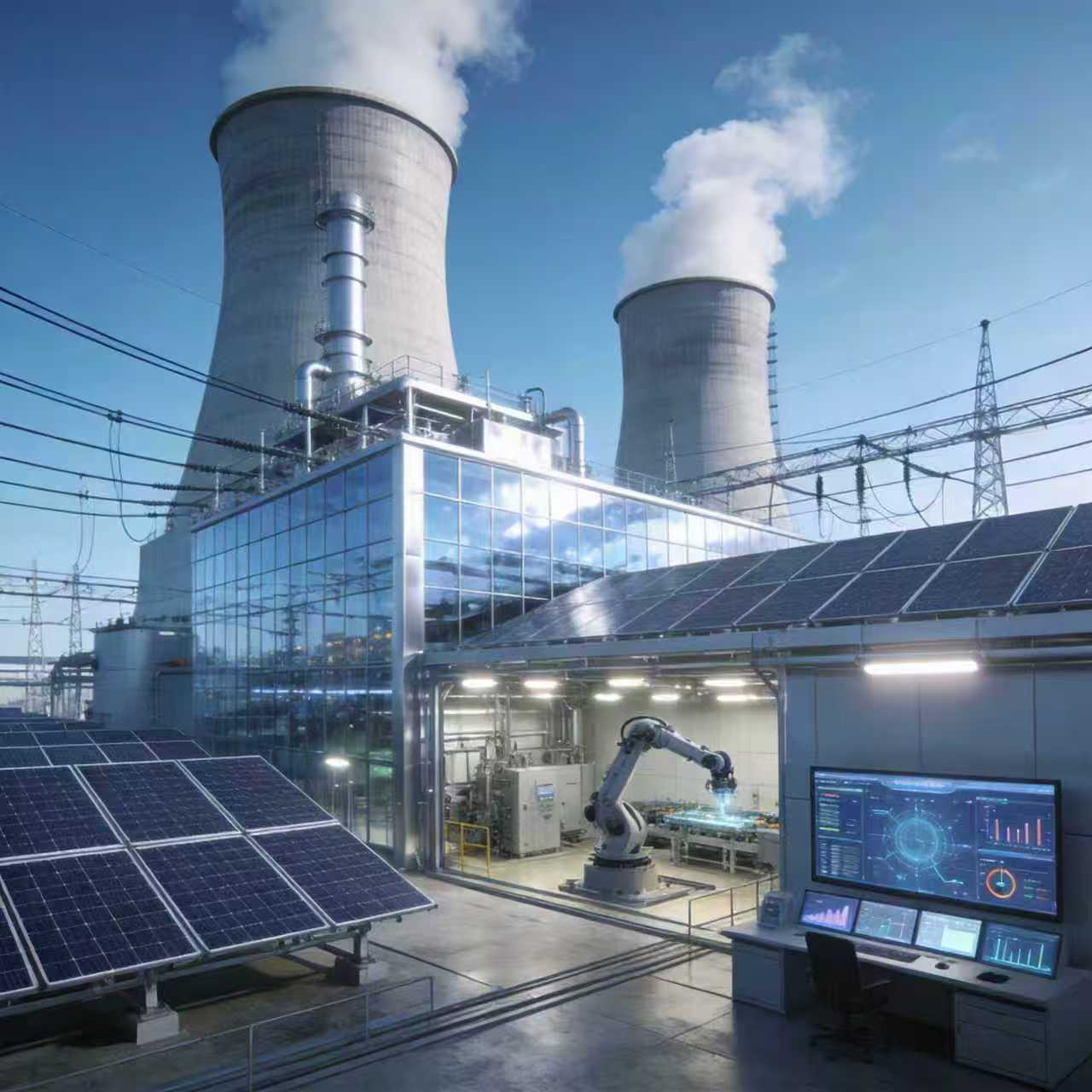 智慧电厂AI监控平台